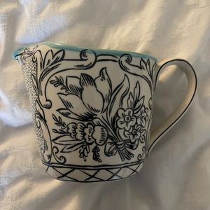 Crowned Leaf 1qt Measuring Pitcher, Molly Hatch for Anthropologie.